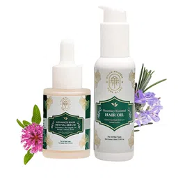 Willow Wellness Set Of 2 Rosemary Essential Hair Oil- 100 ml & Advance Hair Serum- 30 ml-image-109