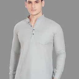 DIVISIVE Men Thread Work Kurta-picture-13
