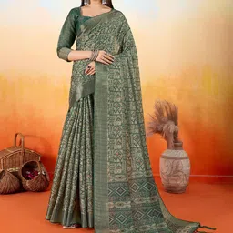 KALINI Printed Tissue Saree-image-82
