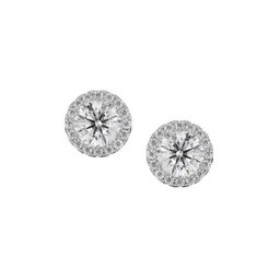 Emori 0.5 CT Halo Solitaire Earrings-image-22