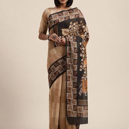 DIVASTRI Ethnic Motifs Mysore Silk Saree-image-34