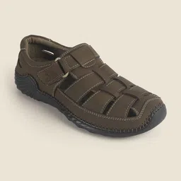 Metro Men Leather Shoe-Style Sandals-picture-33
