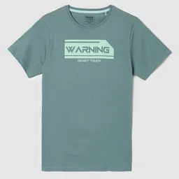 max Boys Typography Printed Round Neck Cotton T-shirt-image-97