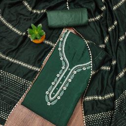 MANVAA Embroidered Unstitched Dress Material-picture-35