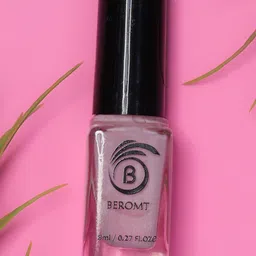 BEROMT Solid Twist Gel Finish Quick Dry Nail Polish - 8 ml - Baby Pink BNP7046-23