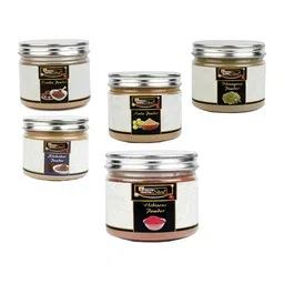 Online Quality Store 5-Pcs Amla, Reetha, Shikakai, Bhringraj & Hibiscus Powder 100 g Each-image-66