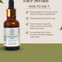Chilife Organic Radiance Face Serum with Rosehip Seed Oil & Carrot Seed Oil -30 ml image 2