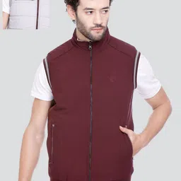 Rare Times Mock Collar Lightweight Puffer Jacket-image-60