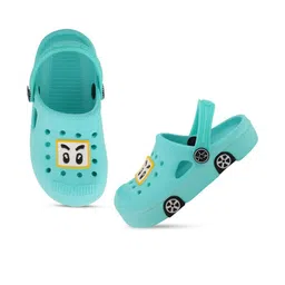 ONFEET Kids Sea Green EVA Thong Flip-Flops-17