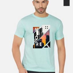 GLOBAL NOMAD Men 2 Printed Bio Finish Applique T-shirt-image-63
