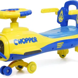 Chopper Fan Musical Front Lights with Backrest Superior Quality Smooth Wheels Car Non Battery Operated Ride On-picture-15