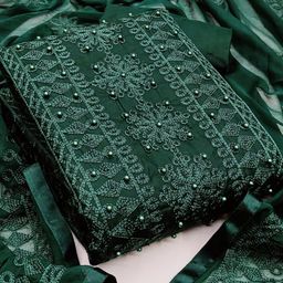 Suha Unstitched Dress Material-image-101