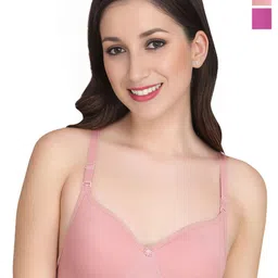 Liigne Women Pack of 2 Full Coverage Lightly Padded Bra-image-32