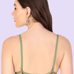 Arc de Shapes Floral Bra Full Coverage Lightly Padded image 2