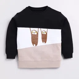 Cutopies Boys Graphic Printed Cotton Sweatshirt-picture-2