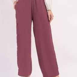 CORSICA Women Relaxed Loose Fit High-Rise Easy Wash Wide Leg-image-35