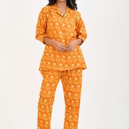 30 Looks Women Printed Pure Cotton Night suit-image-85