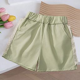 LULU & SKY Girls Loose Fit High-Rise Shorts-picture-2