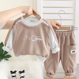 INCLUD Boys Colourblocked Long Sleeves Sweatshirt With Joggers-picture-36