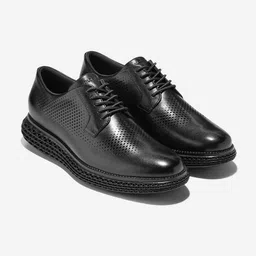 Cole Haan Men ORIGINALGRAND 2.0 Black Derby Shoes-image-38
