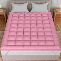 Doristyle Pink King Size Cotton Water Resistant Mattress Protector-picture-33