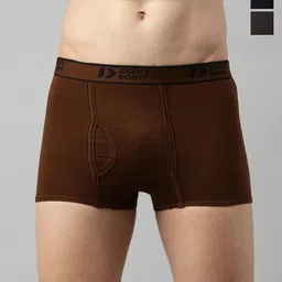 DIXCY SCOTT Pack Of 3 Mid Rise Assorted Trunks - Swish Trunk_Asst_3-image-15