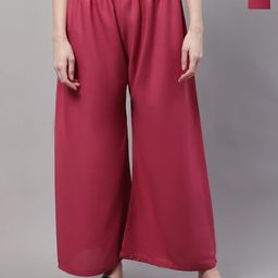 Valles365 by S.C. Women 2 Flared Palazzos-image-78