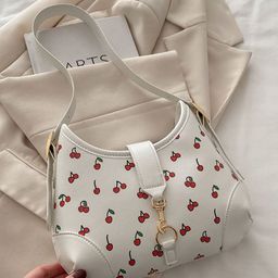 LULU & SKY PU Bucket Shoulder Bag With Cut Work-image-18