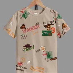 BAESD Boys Pure Cotton T-shirt-image-41