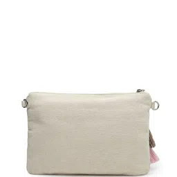 Anekaant Oversized Structured Tote Bag with Tasselled image 4