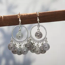 Creative Frogs Silver Alloy Earrings-55