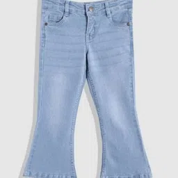 YK Girls Mid-Rise Slim Fit Low Distress Jeans-picture-32