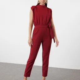 Trendyol Waist Tie-Ups Basic Jumpsuit-picture-40