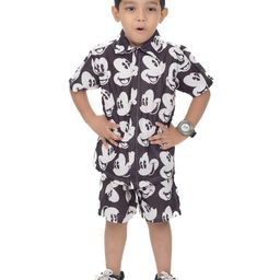 NEW GEN Boys Printed T-shirt and Shirt with Shorts-image-65