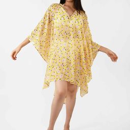 Blissence Printed Cover Up Top-image-87