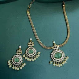 Kalakrith Milano Pearls Studded & Beaded Jewellery Set-56