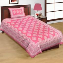 E Elma Unisex Pink Bedsheets-image-109