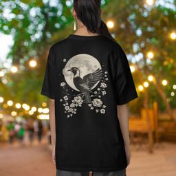 Broke Memers Women Graphic Printed Round Neck Cotton Oversized T-shirt-image-77