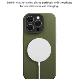 DailyObjects Leatherite MagSafe iPhone 15 Pro Max Back Case image 2