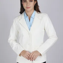 Blue Ronin Notched Lapel Collar Single Breasted Blazer-image-29