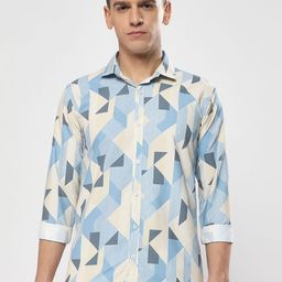 YOUTH FIRST Men Premium Opaque Printed Casual Shirt-image-68
