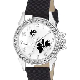 TARIDO Men Embellished Dial & Straps Analogue Watch TD2459SL02-56