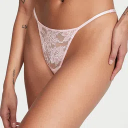 Victoria's Secret Very Sexy Shine Strap Lace V-String Bikini Briefs 112294333MQ4-image-87