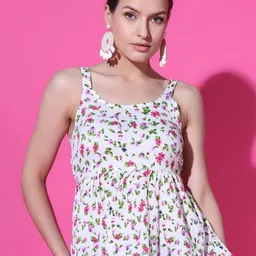 Istyle Can Floral Print Top-32