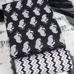 Sun Fashion And Lifestyle Printed Unstitched Dress Material-image-53