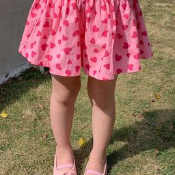LULU & SKY Girls Floral Printed Loose Fit High-Rise Shorts-picture-10