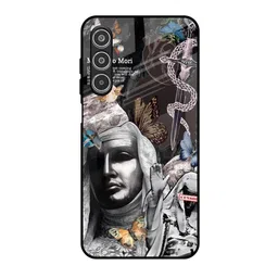 QRIOH Shadowfly Graphic Printed Lightweight Silicone Samsung Galaxy A26 5G Glass Back Case-picture-11