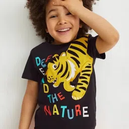 INCLUD Boys Printed Round Neck T-Shirt With Shorts-picture-27