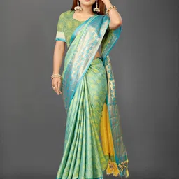 SILKWEAR Woven Design Zari Saree-picture-43