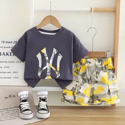 StyleCast x Revolte Boys Printed Short Sleeves T-shirt With Shorts-picture-30